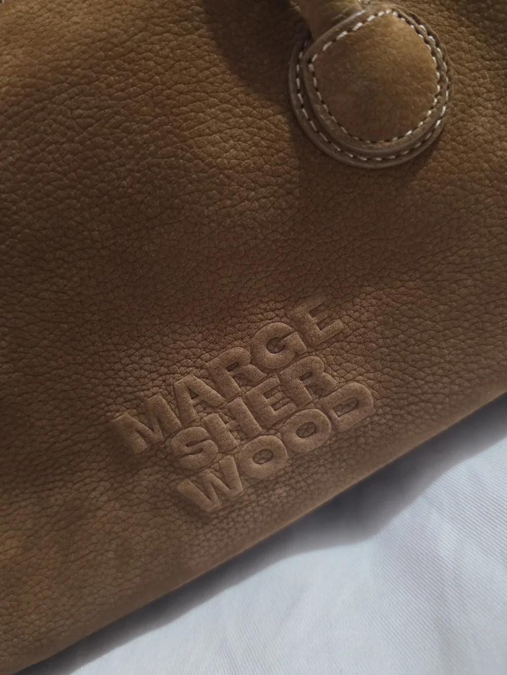 Marge Sherwood Soft Tote - Chestnut Nubuck